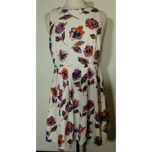 FOREVER 21 floral Dress size L